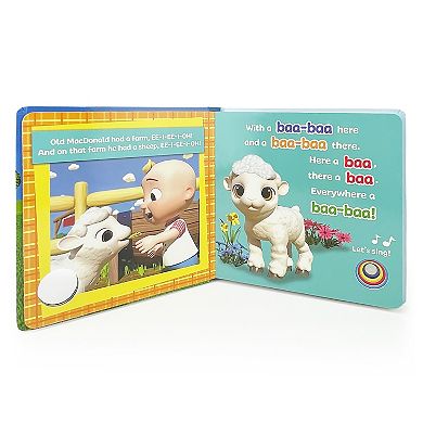 CoComelon Listen Touch & Feel On the Farm Children's Book