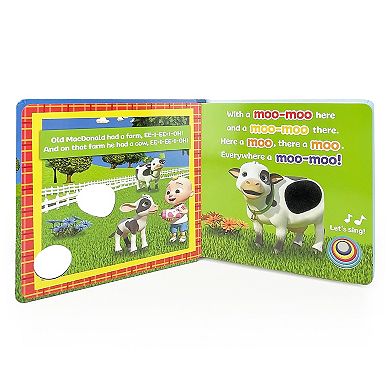 CoComelon Listen Touch & Feel On the Farm Children's Book