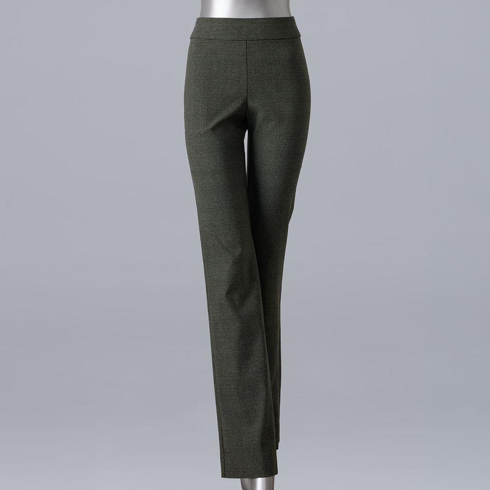 Women's Simply Vera Vera Wang Modern-Fit Bootcut Pants