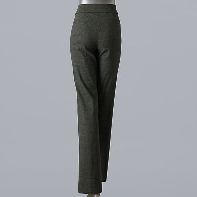 Women's Simply Vera Vera Wang Modern-Fit Bootcut Pants