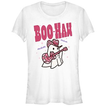 Juniors' Boo-Haw Country Ghost Graphic Tee