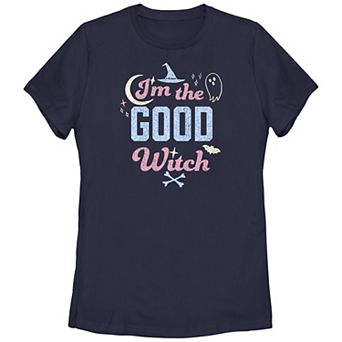 Juniors' I'm The Good Witch Graphic Tee