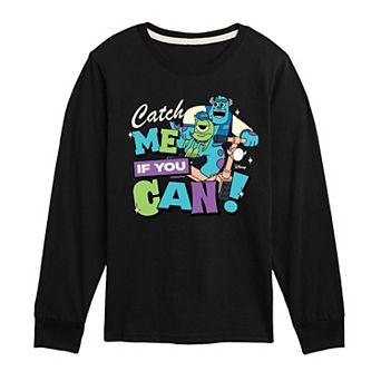 Disney / Pixar's Monsters University Boys 8-20 Catch Me If You Can Long Sleeve Graphic Tee