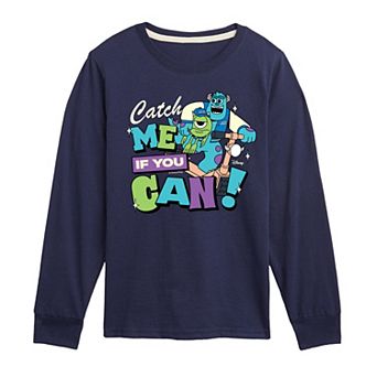 Disney / Pixar's Monsters University Boys 8-20 Catch Me If You Can Long Sleeve Graphic Tee