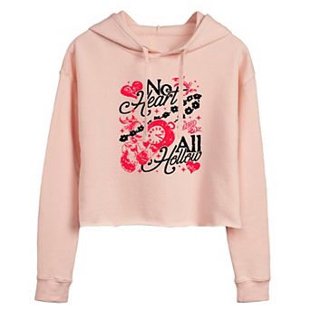 Juniors' Wizard of Oz No Heart All Hollow Cropped Hoodie