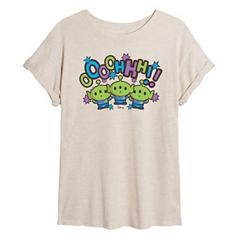Disney / Pixar's Toy Story Juniors' OoooHhh Aliens Oversized Tee
