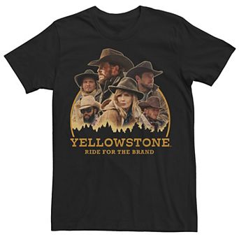 Men's Yellowstone Ride For The Brand Cast Badge Graphic Tee