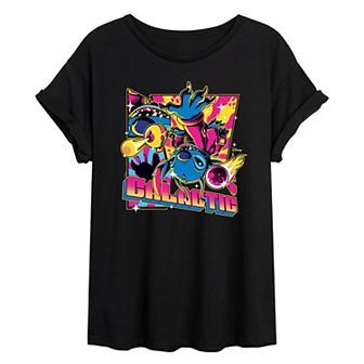 Disney's Lilo & Stitch Juniors' Galactic Oversized Tee