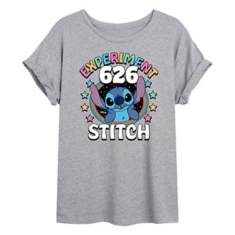 Disney's Lilo & Stitch Juniors' Experiment 626 Oversized Tee