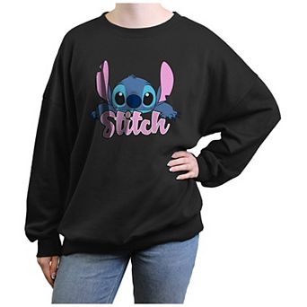 Disney's Lilo & Stitch Juniors' Playful Stitch Graphic Fleece