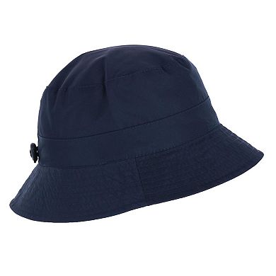Angela & William Waterproof Packable Rain Hat With Zippered Closure