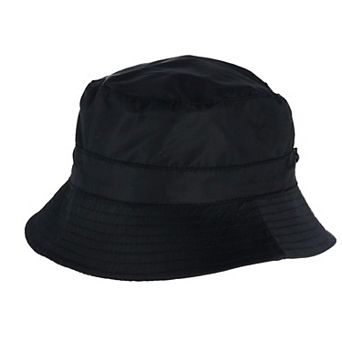 Angela & William Waterproof Packable Rain Hat With Zippered Closure