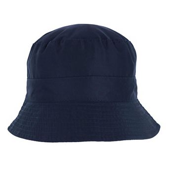 Angela & William Waterproof Packable Rain Hat With Zippered Closure