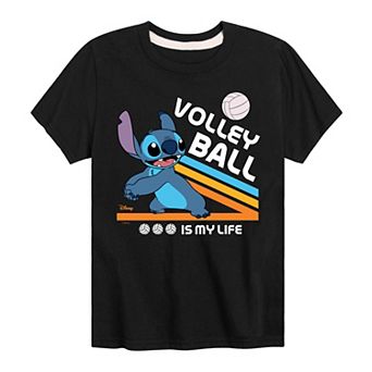 Disney's Lilo & Stitch Boys 8-20 Volleyball Is My Life Graphic Tee