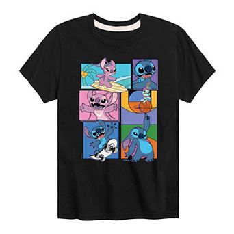 Disney's Lilo & Stitch Boys 8-20 Sports Grid Graphic Tee