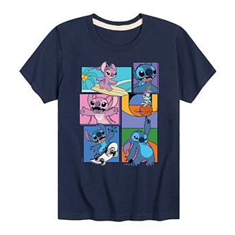 Disney's Lilo & Stitch Boys 8-20 Sports Grid Graphic Tee