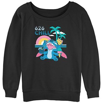 Disney's Lilo & Stitch Juniors' 626 Chill Slouchy Terry Graphic