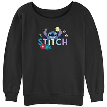 Disney's Lilo & Stitch Floral Aloha Juniors' Graphic Pullover