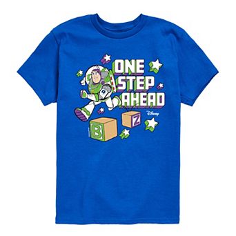 Disney / Pixar's Toy Story Buzz Lightyear Boys 8-20 One Step Ahead Graphic Tee