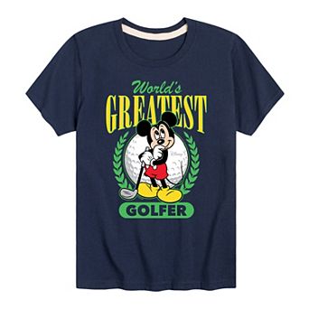 Disney's Mickey Mouse Boys 8-20 Greatest Golfer Tee