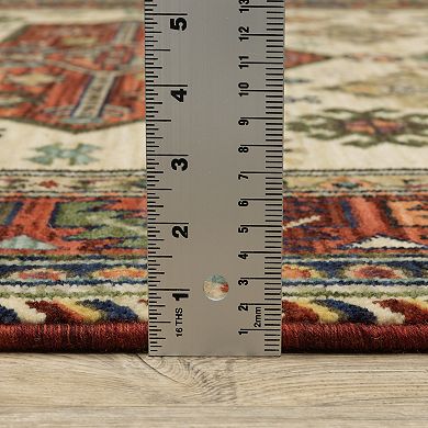 StyleHaven Linwood Tribal Medallions Wool Blend Area Rug