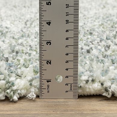 StyleHaven Aurelia Static Solid Shag Tassel Fringe Area Rug
