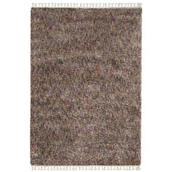 StyleHaven Aurelia Static Solid Shag Tassel Fringe Area Rug