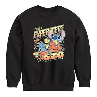 Disney's Lilo & Stitch Boys 8-20 Experiment 626 Fleece Sweatshirt