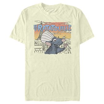 Disney / Pixar's Ratatouille Remy Wearing Chef's Hat Men's Graphic Tee