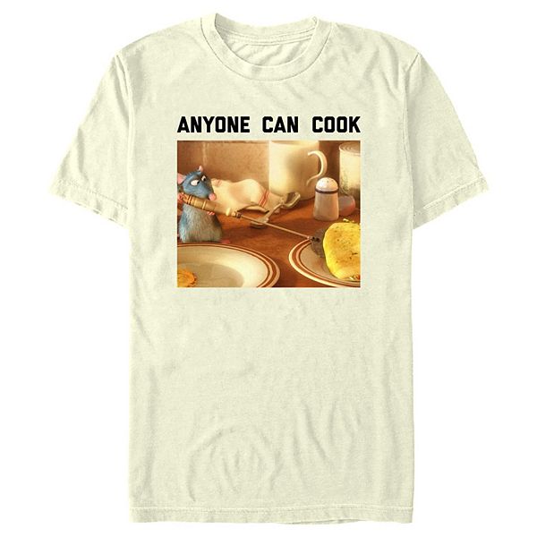 Disney / Pixar's Ratatouille Remy Making Omelette Men's Graphic Tee