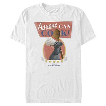 Disney / Pixar's Ratatouille Anyone Can Cook Poster Men's Graphic Tee