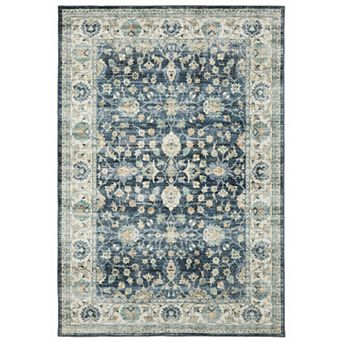 StyleHaven Sawyer Vintage Bordered Traditional Washable Area Rug