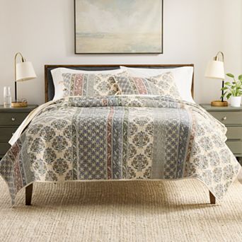 Sonoma Goods For Life® Mahala Stripe Printed Quilt or Sham