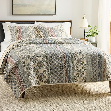 Sonoma Goods For Life® Mahala Stripe Printed Quilt or Sham