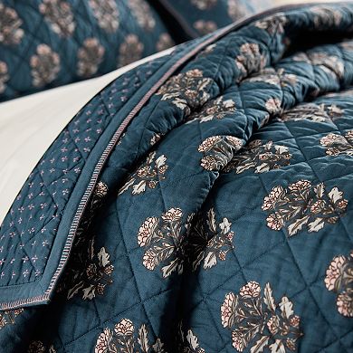 Sonoma Goods For Life® Block Print Floral Quilt or Sham