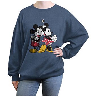 Disney's Mickey and Minnie Mouse Juniors' Golden Couple Graphic Fleece