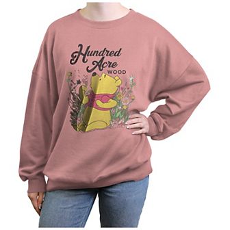Disney's Winnie The Pooh Juniors' Blowing Dandelions Graphic Fleece