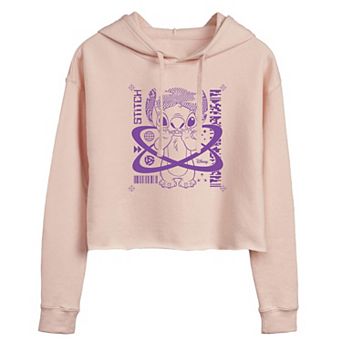 Disney's Lilo & Stitch Juniors' Code Cropped Hoodie