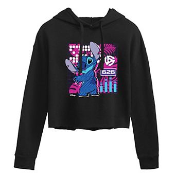 Disney's Lilo & Stitch Juniors' 626 Cropped Hoodie