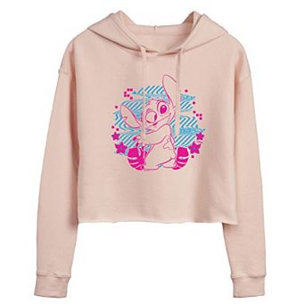 Disney's Lilo & Stitch Juniors' Haze Cropped Hoodie