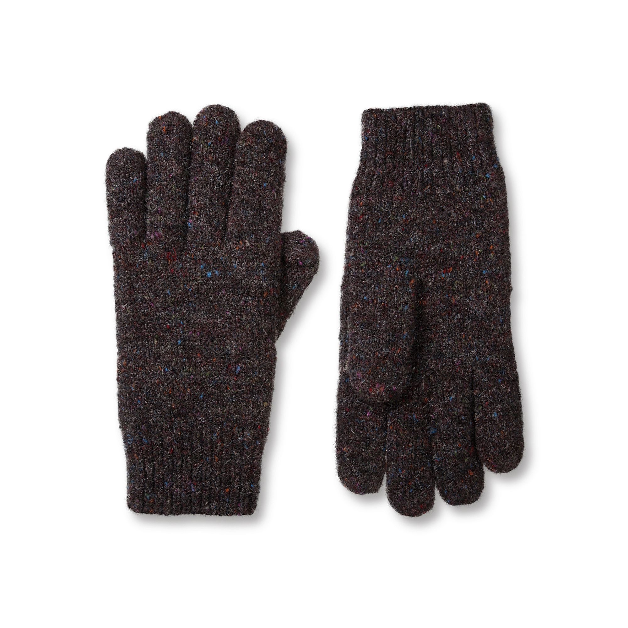Womens isotoner Recycled Knit Touch Screen Gloves, Grey