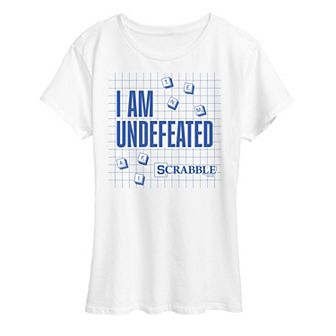 Women's Scrabble I Am Undefeated Tee