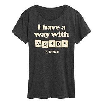 Women's Scrabble I Have A Way With Words Tee