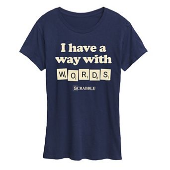Women's Scrabble I Have A Way With Words Tee