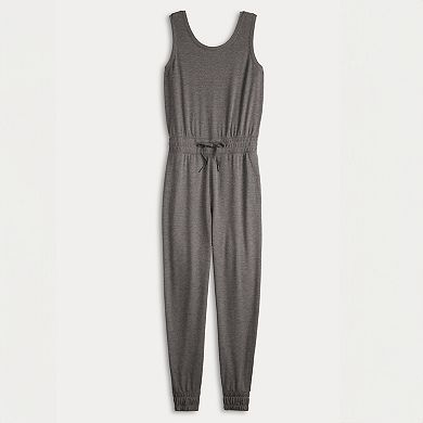 Women's Tek Gear® French Terry Scoop Jumpsuit