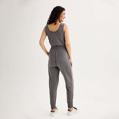 Women's Tek Gear® French Terry Scoop Jumpsuit