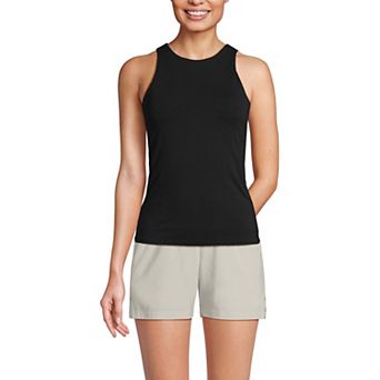 Women's Lands' End Fitted Crewneck Tank Top