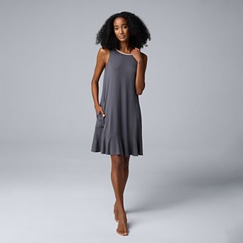 Women's Simply Vera Vera Wang Sleeveless Pajama Chemise