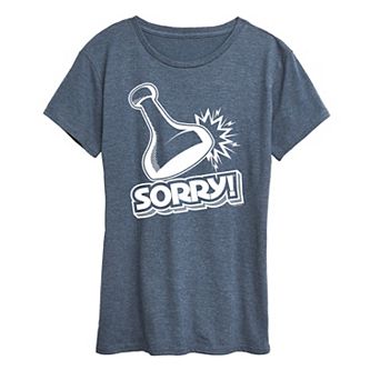 Women's Sorry Game Piece Graphic Tee by Hasbro