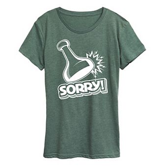 Women's Sorry Game Piece Graphic Tee by Hasbro